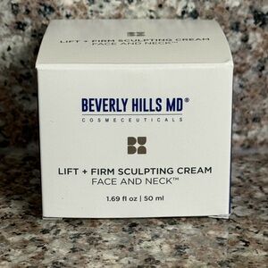 Beverly Hills MD Lift + Firm Sculpting Cream for Face and Neck — White